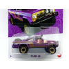 '73 Jeep J10 purple chrome - Hot Wheels Long Card